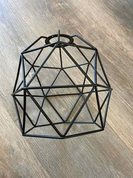 Photo of free Black metal light shade (Aldershot) #2