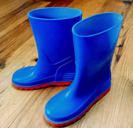 Photo of free Children's blue wellies (Riverdene RG21) #1