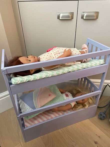 Photo of free Two dolls and bunk bed (Battersea SW8) #2