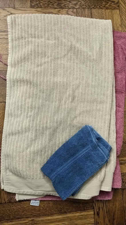 Photo of free 5 Large Towels + 1 small towel (Sunnyside) #1