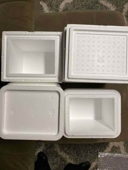 Photo of free 4 sm styrofoam boxes (Cambridge Dr in Dunwoody) #1