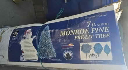 Photo of free GE 7ft Monroe Pine Pre-Lit Tree (Sevenhills) #1