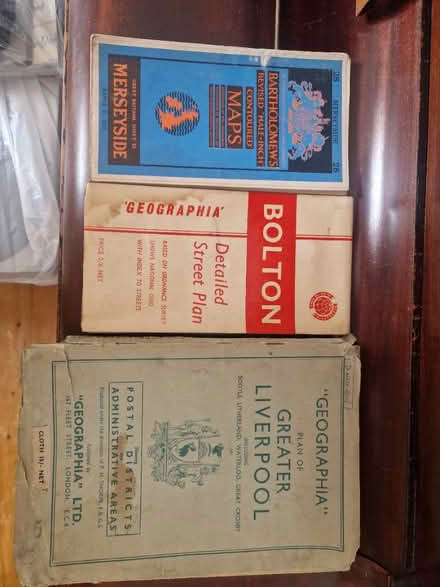 Photo of free 6 old maps liverpool bolton (PR25 Leyland) #2