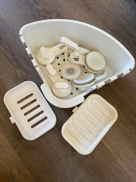 Photo of free Various shower caddy/ soap dishes (Aldershot) #1