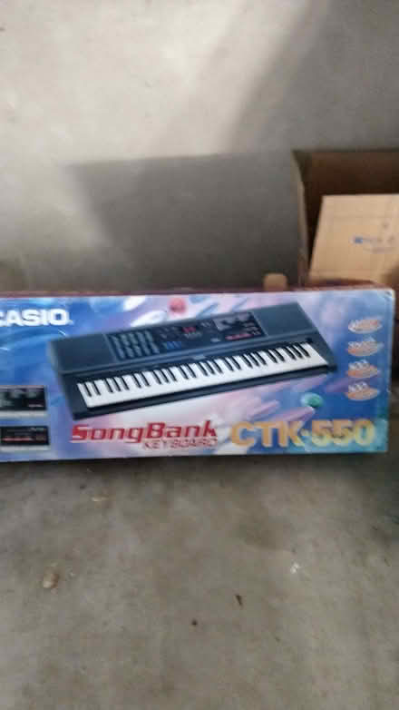 Photo of free Casio songbank keyboard ctk-550 (Bolton CA16) #1