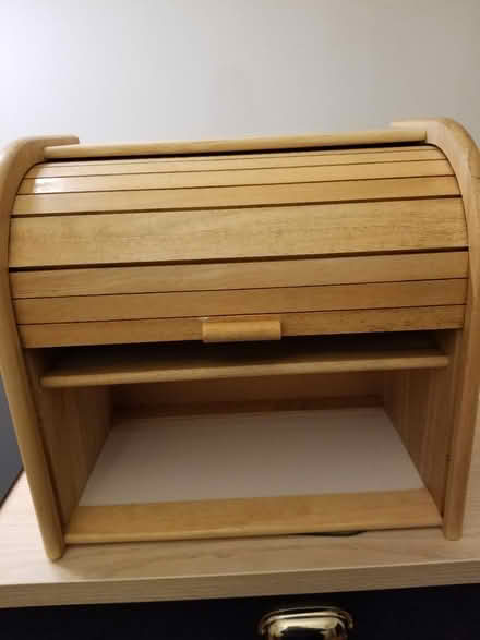 Photo of free Wooden Bread bin (Ranelagh/Rathmines) #1