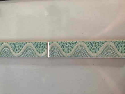 Photo of free Tiles, border, blue greens 25x5 (Dunfermline KY11) #2