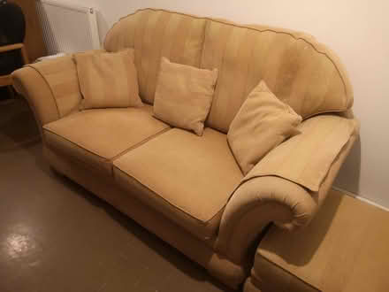 Photo of free 3-Seater Sofa & Footstool (Basildon, Essex) #4