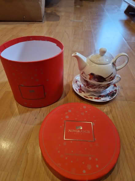 Photo of free Teapot and matching cup set - new (Drimnagh, Dublin 12) #1