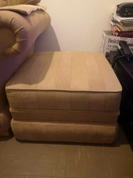 Photo of free 3-Seater Sofa & Footstool (Basildon, Essex) #3