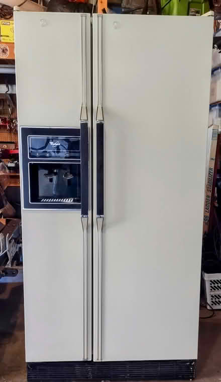 Photo of free Whirlpool Garage Fridge (Longmont Estates Area) #2