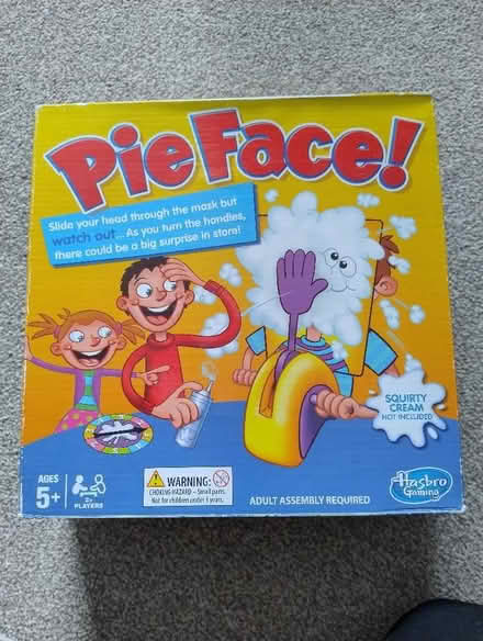 Photo of free Pie Face game (Walderslade Bottom ME5) #1