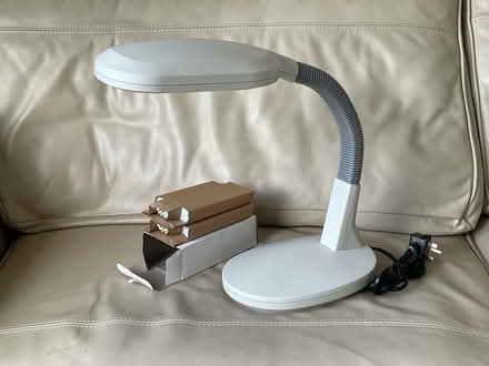 Photo of free Daylight lamp & spare bulb (Crowborough TN6 Pleasant View) #1