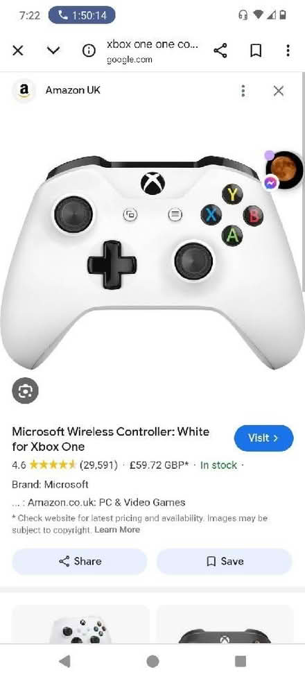 Photo of Xbox one controller (Selly Park B29) #1