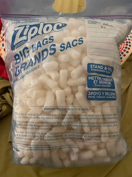 Photo of free Bag of packing peanuts (02155) #1