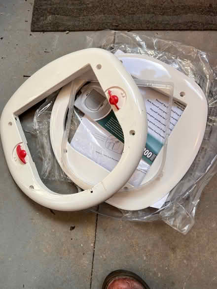 Photo of free Petsmart cat flap parts (Gamlingay SG19) #2