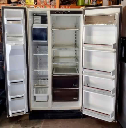 Photo of free Whirlpool Garage Fridge (Longmont Estates Area) #1