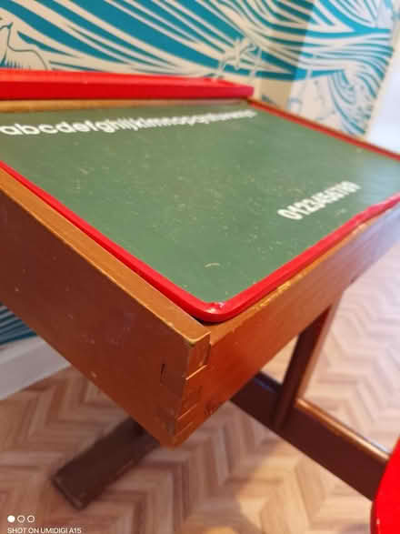 Photo of free Child's wooden desk (Matlock) #1