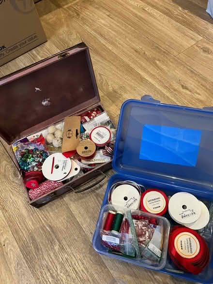 Photo of free Christmas craft supplies (Glasthule) #1