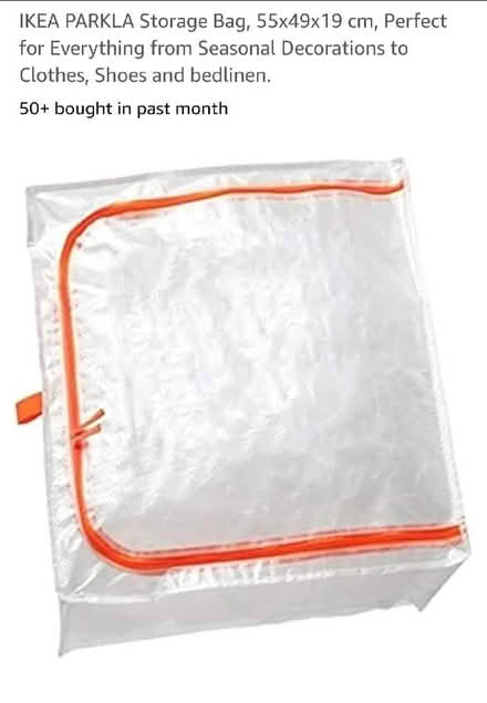 Photo of free Plastic storage bag with zip (NW10) #1