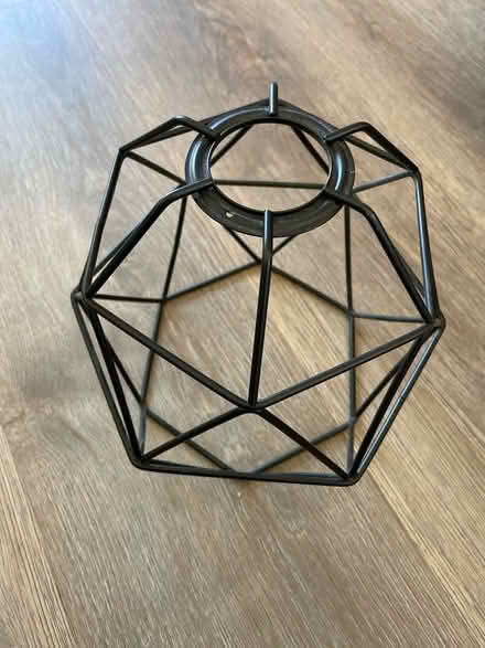 Photo of free Black metal light shade (Aldershot) #1