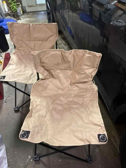 Photo of free 2 folding camp chairs (Inner Richmond) #1