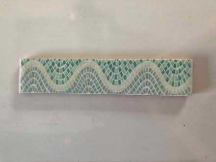 Photo of free Tiles, border, blue greens 25x5 (Dunfermline KY11) #1