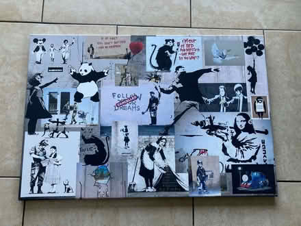 Photo of free Banksy canvases (Billericay) #2