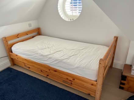 Photo of free Single bed with truckle bed (Wimbledon SW19) #1