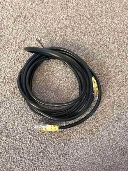 Photo of free Black 3m Ethernet cable (Harden, BD16) #1