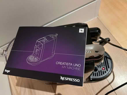 Photo of free Nespresso Creatista Uno coffee pod machine (West Common AL5) #2