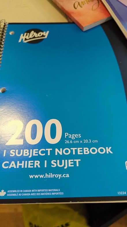 Photo of free notepads (60 wasdale Cres.) #2