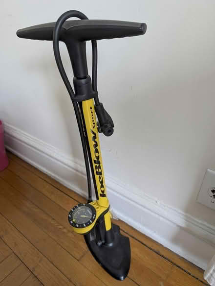 Photo of free Floor standing Bicycle Pump (Broadway and 108th Street) #1