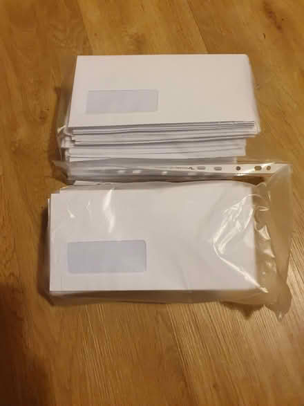 Photo of free 1,000 self-sealing window envelopes (Marston OX3) #1