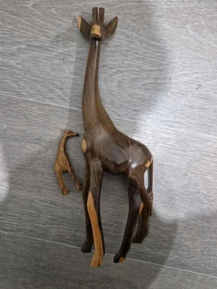 Photo of free Wooden giraffes (Kibworth LE8) #1