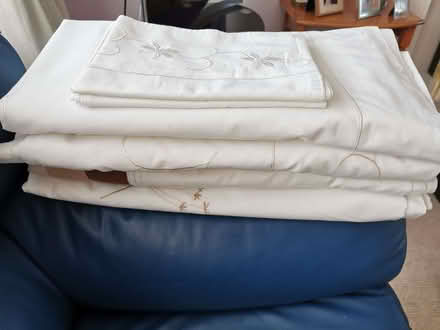 Photo of free 4 Quilt Cover Sets White/Cream (Brandwood End B14) #1