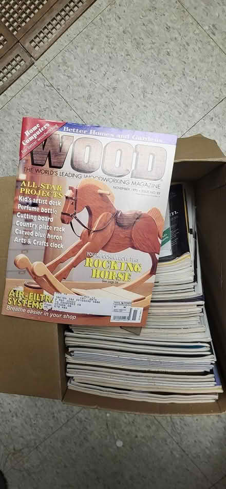 Photo of free Woodworking magazines (carlingwood) #1