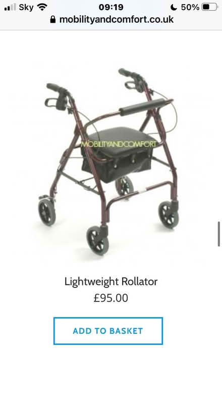 Photo of free Rollator (Bosham PO18) #1