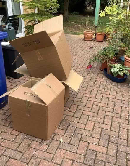 Photo of free Large cardboard packing boxes (Mildenhall) #1