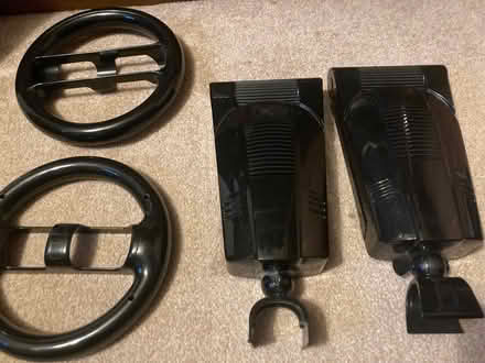 Photo of free Wii steering wheel mounts - 1 pair (Woodley RG5) #1