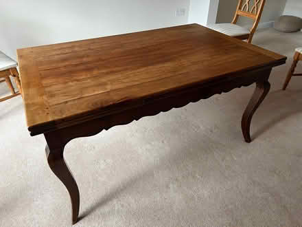 Photo of free Cherry wood dining table (Lazonby CA10) #4