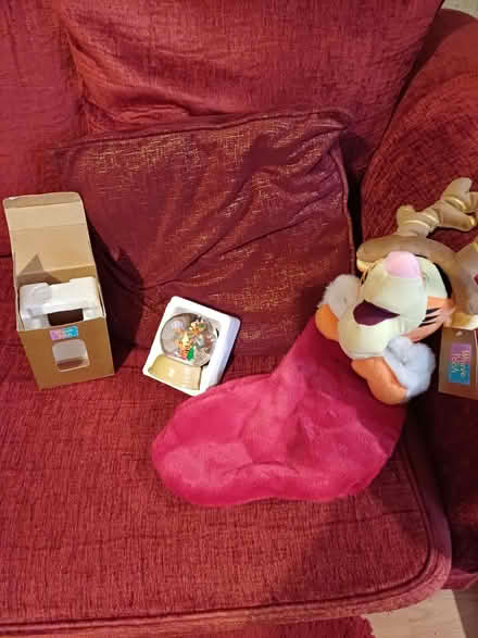 Photo of free Tigger Christmas Stocking and Snowglobe ornament (Chatham ME5) #1