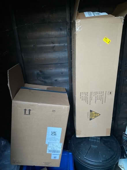 Photo of free Cardboard packing boxes (TW12, Hampton) #1