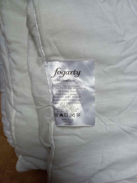 Photo of free Fogarty Duvet. (The Plantation GL5) #1