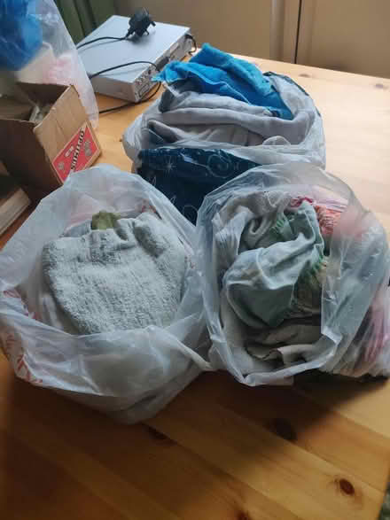 Photo of free 3 bags of rags (Streetly B74) #1