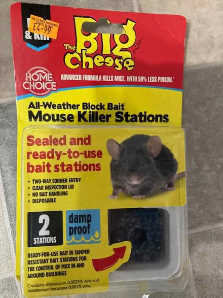 Photo of free Mouse killer (Chapel-en-le-Frith SK23) #1