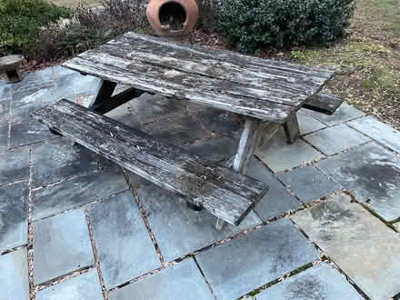 Photo of free Picnic table (Harwood,Md) #1