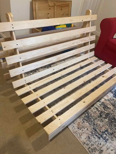 Photo of free Wooden base for futon sofa-bed (Hereford HR4) #2