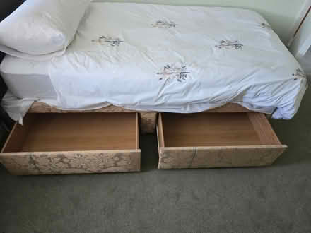 Photo of free Single bed with mattress (Harold Wood RM3) #4