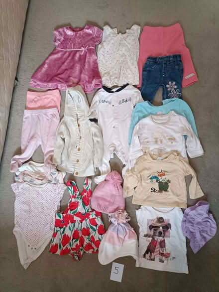 Photo of free Baby Girl's Clothes 3-6 Months Bundle 5💕 16 Items Baby Grow (New Penshaw NE38) #1